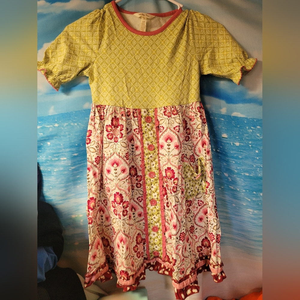 Matilda Jane NWOT Floral Kids‎ Dress size 8